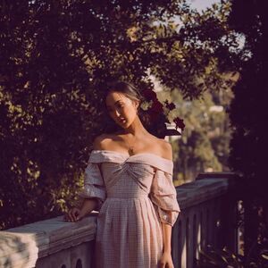 Chriselle x J.O.A. Tiered Sleeve Minidress